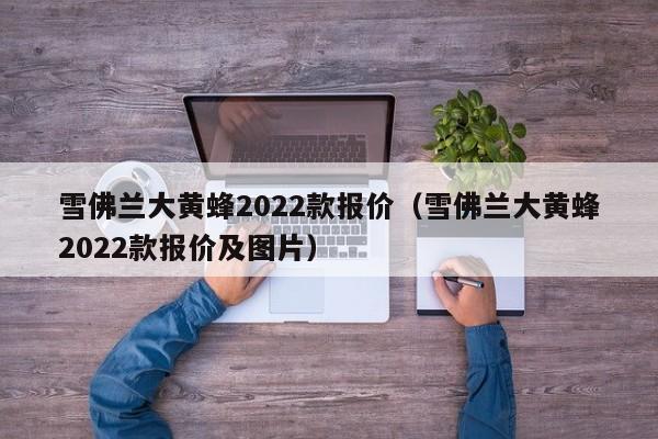 雪佛兰大黄蜂2022款报价（雪佛兰大黄蜂2022款报价及图片）